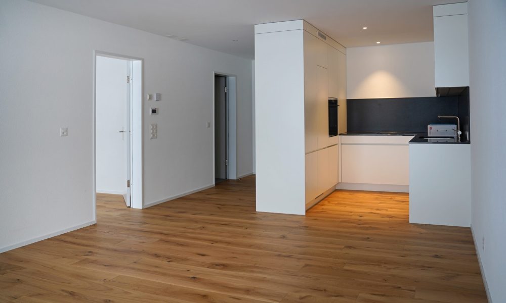 Immobillienwohnung leer