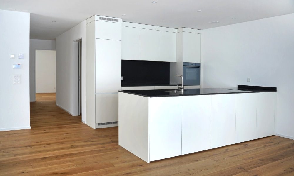 Immobillienwohnung leer